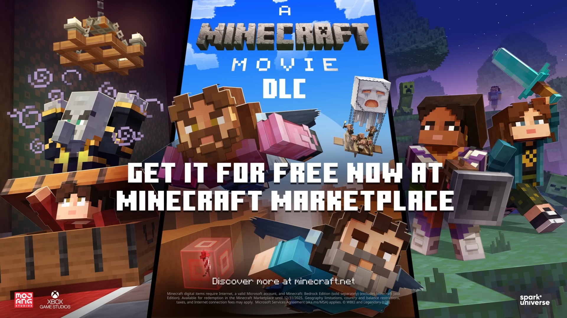 Minecraft Movie DLC Drops: Race, Survive, Explore!
