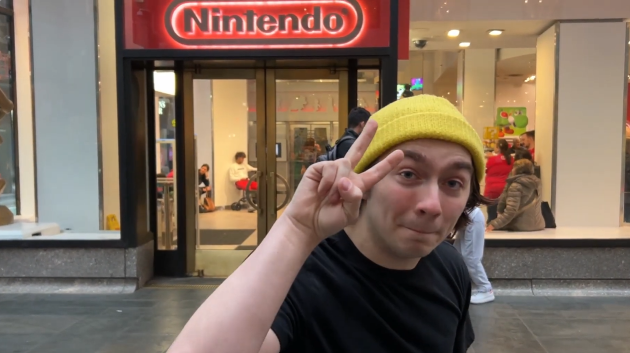 Gamer Camps Out 2 Months Early for Switch 2 Launch