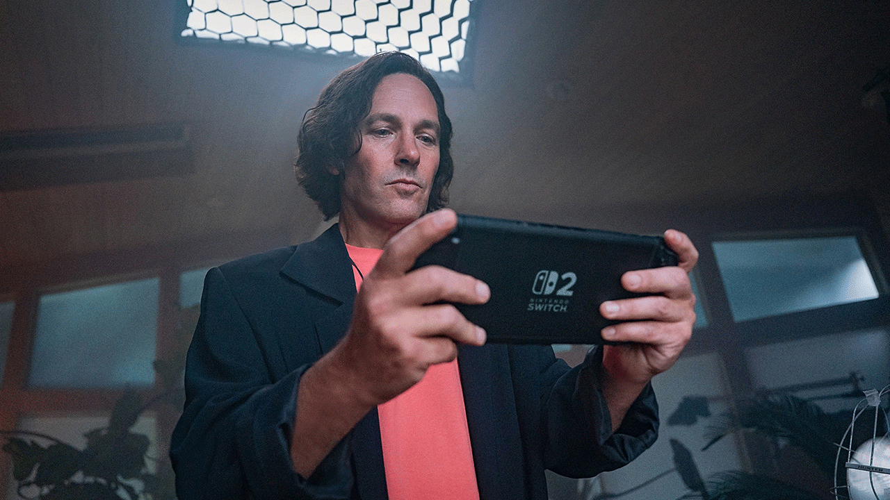 Paul Rudd Brings 90s Nostalgia to Nintendo Switch 2