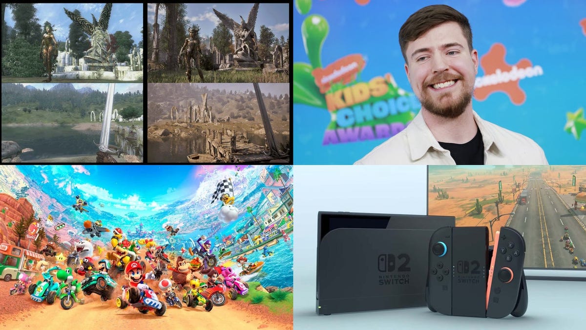 Mario Kart Goes Open-World; Oblivion Remake Screens Leaked