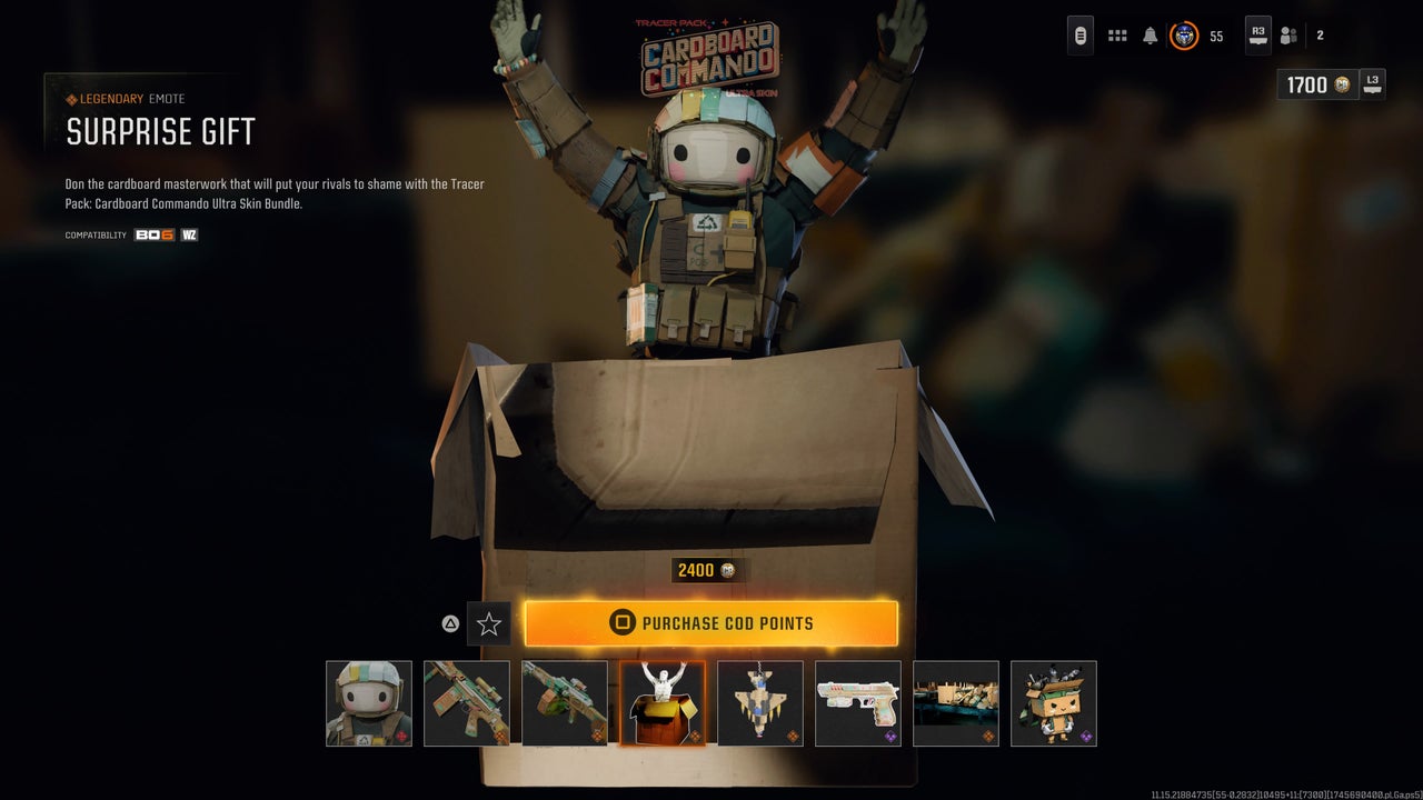 Cardboard Emote in CoD: Laughter or Unfair Play?