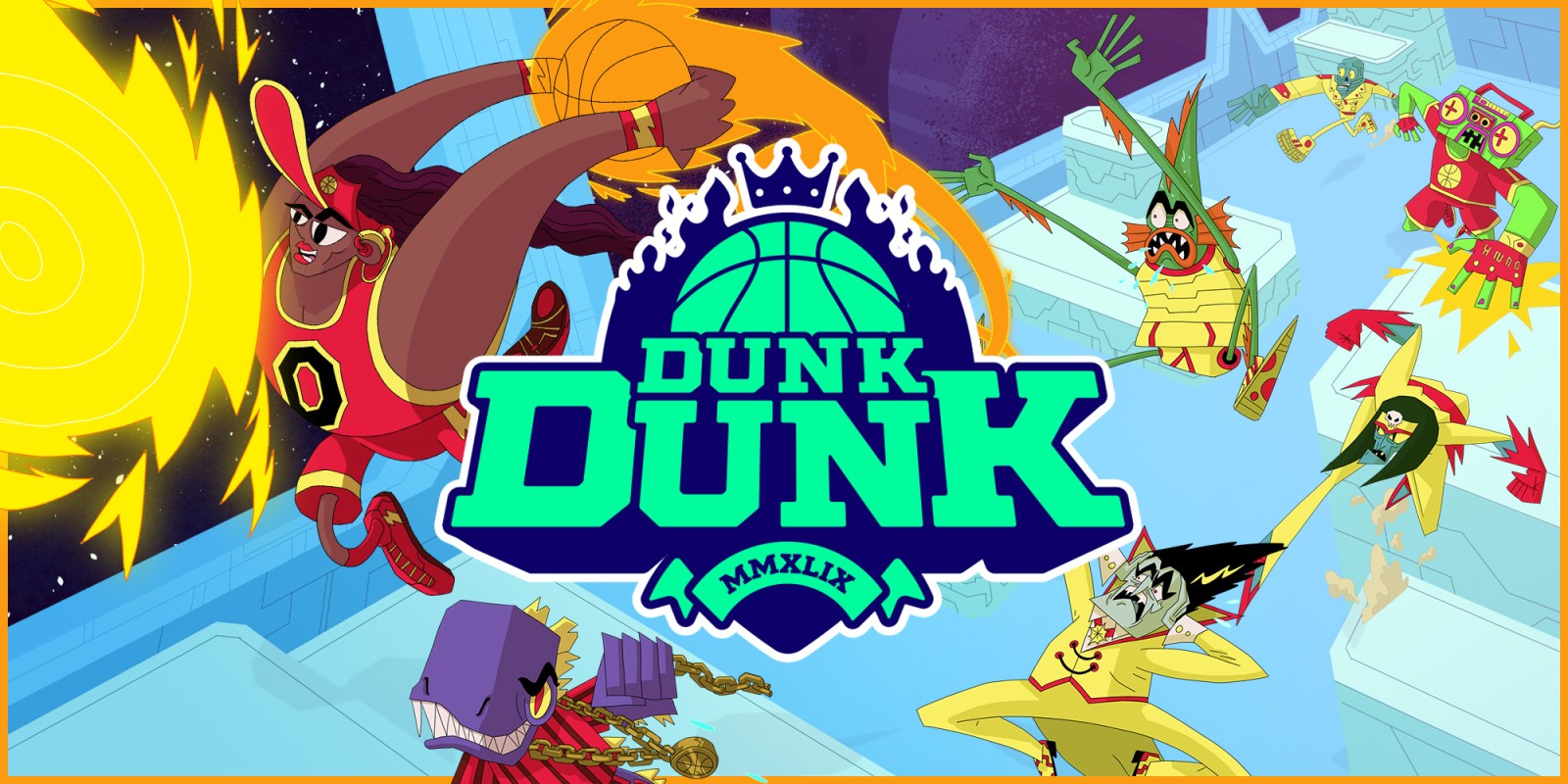 Dunk Dunk: Wild Multiplayer Basketball Hits Switch!