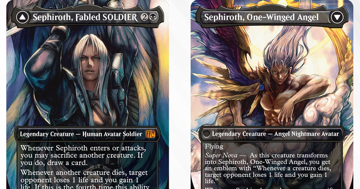 Nomura Hints at Final Fantasy Lore in MTG Cards