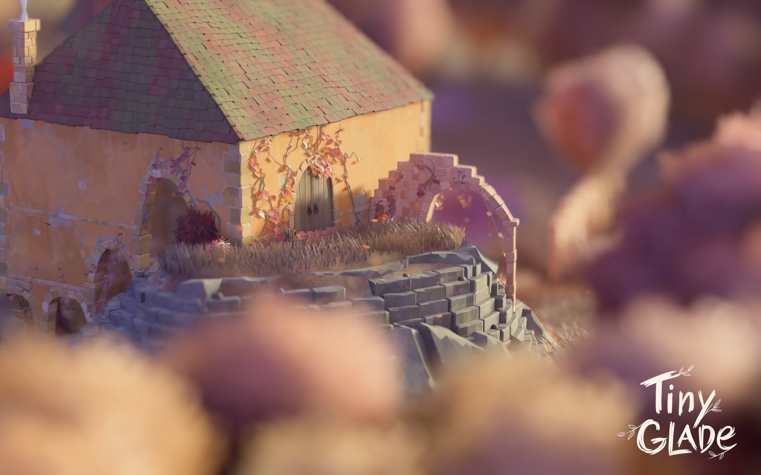 Tiny Glade Update: Custom Paths & Easy Stairs Ahead!