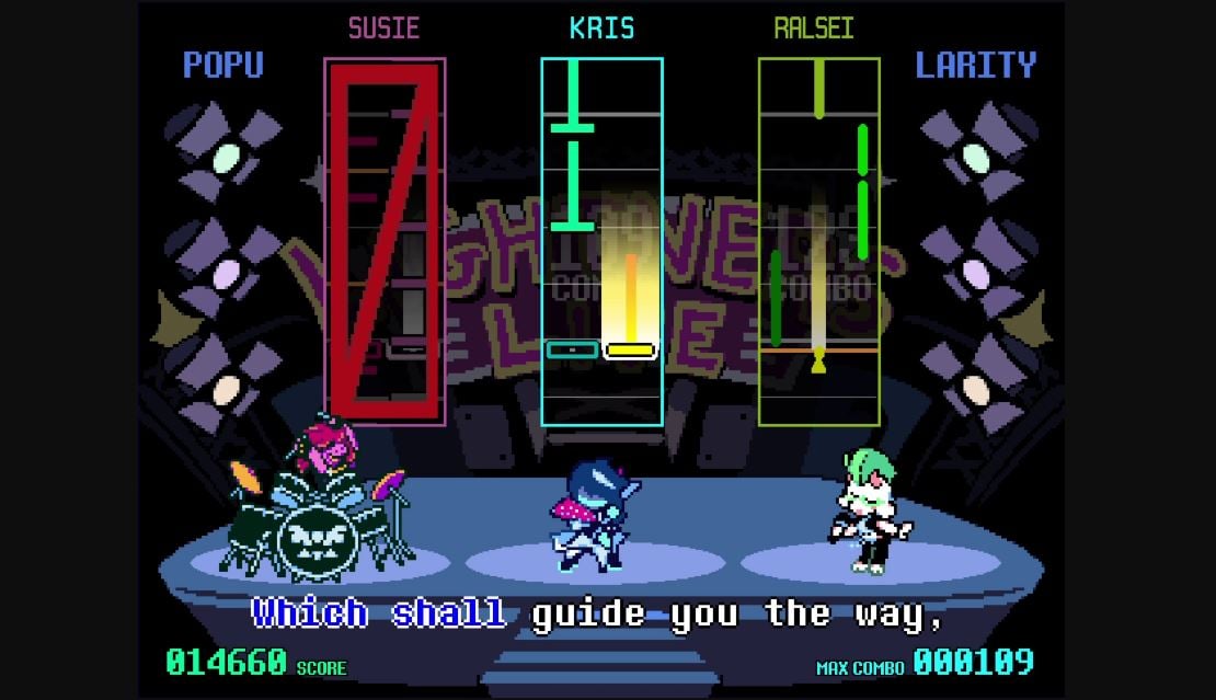 Deltarune Chapter 4 Unleashes a Funky Rhythm Game!