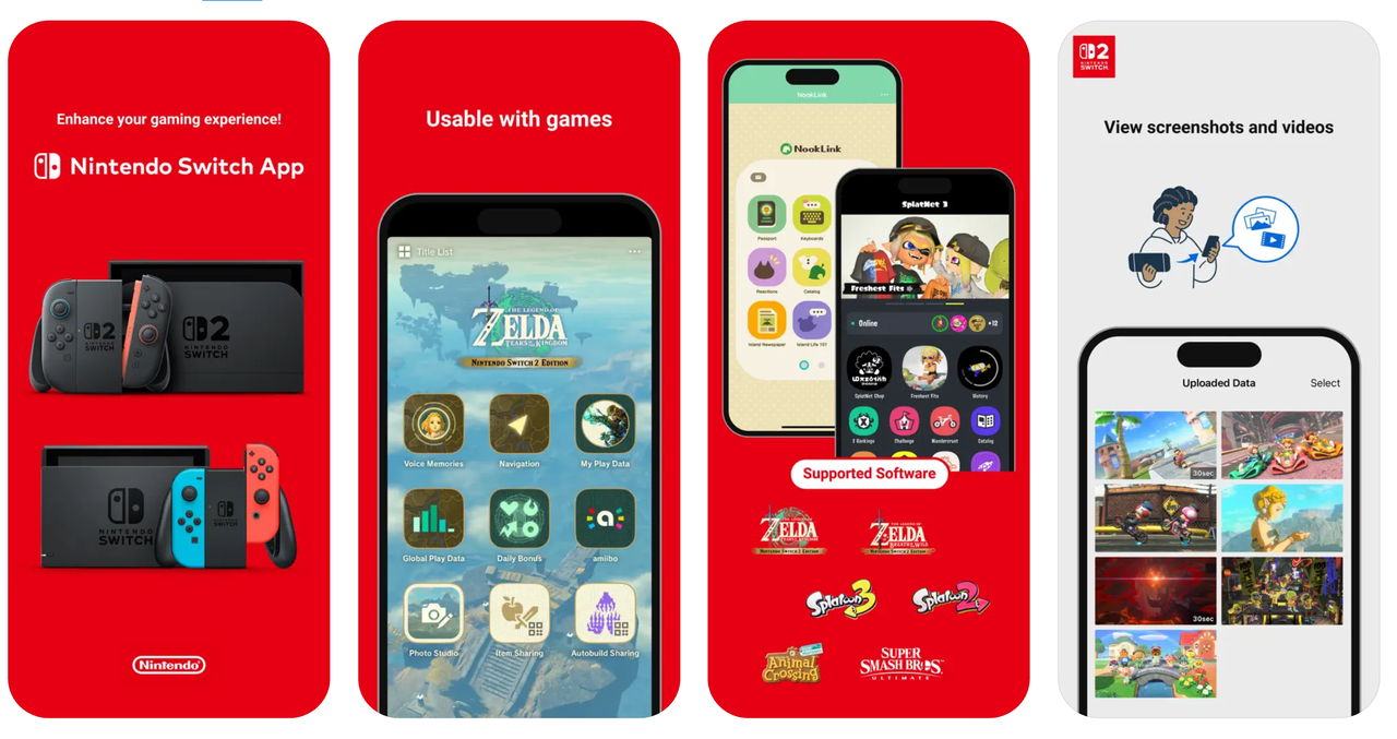 Nintendo Switch App Revamp Ahead of Switch 2