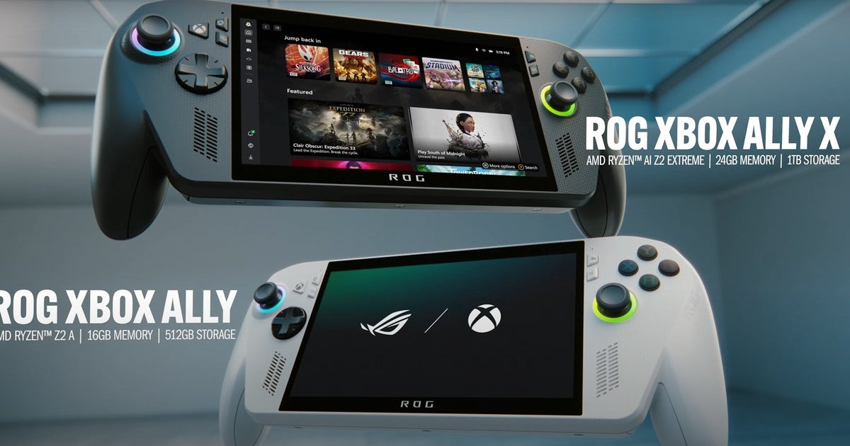 Xbox and Asus Unveil ROG Xbox Ally Handheld