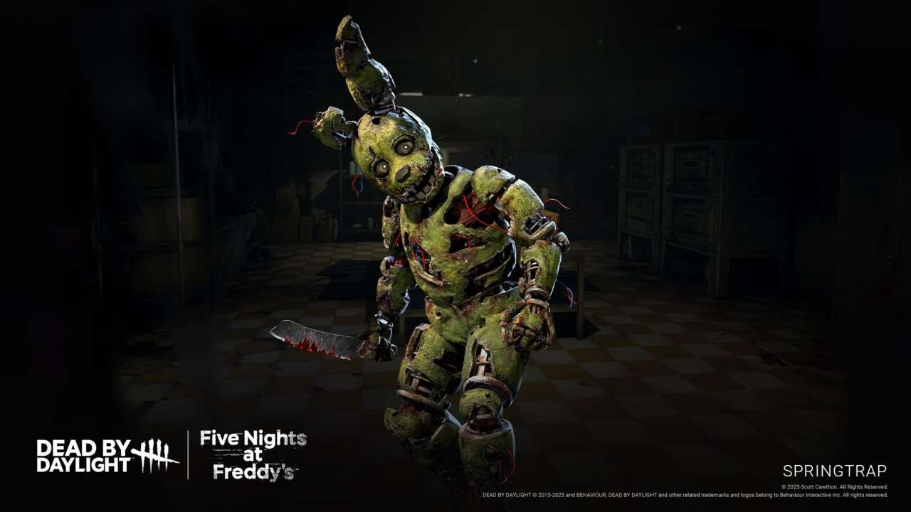 Dead by Daylight Hits Record High with FNAF Crossover