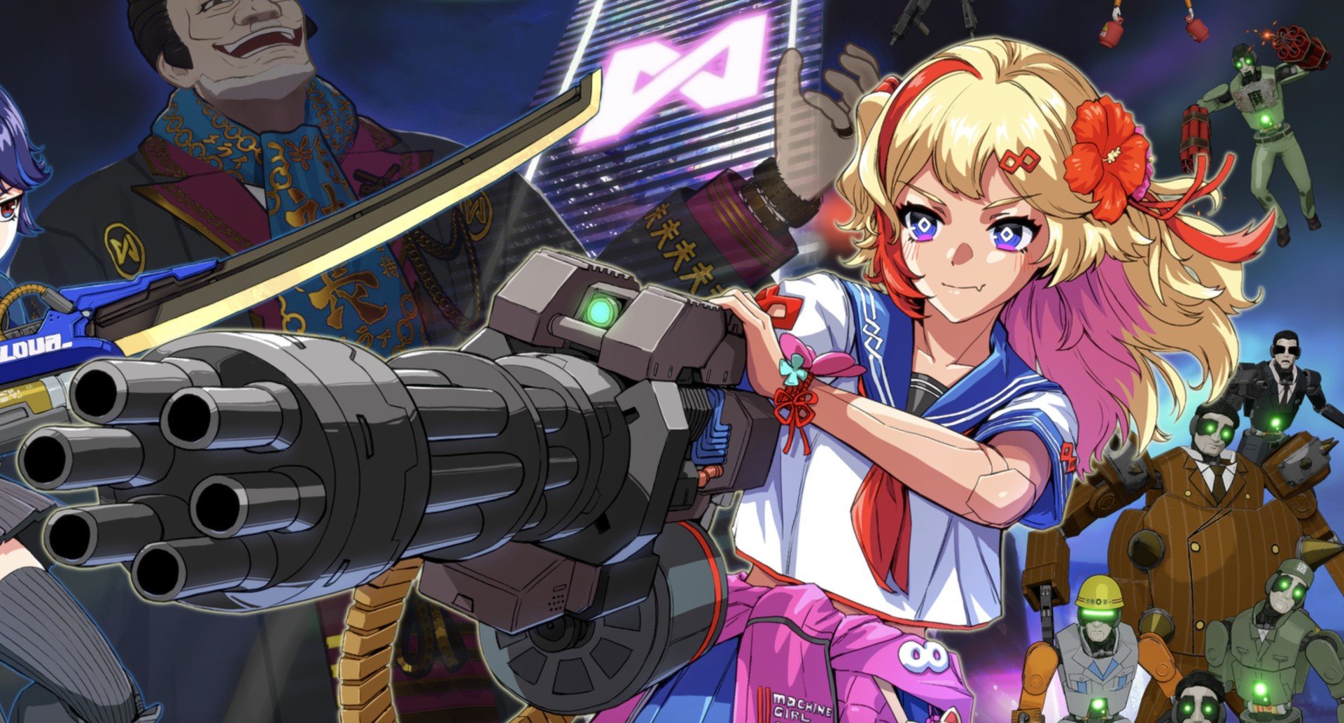 Dystopian Chaos: Full Metal Schoolgirl on Switch 2