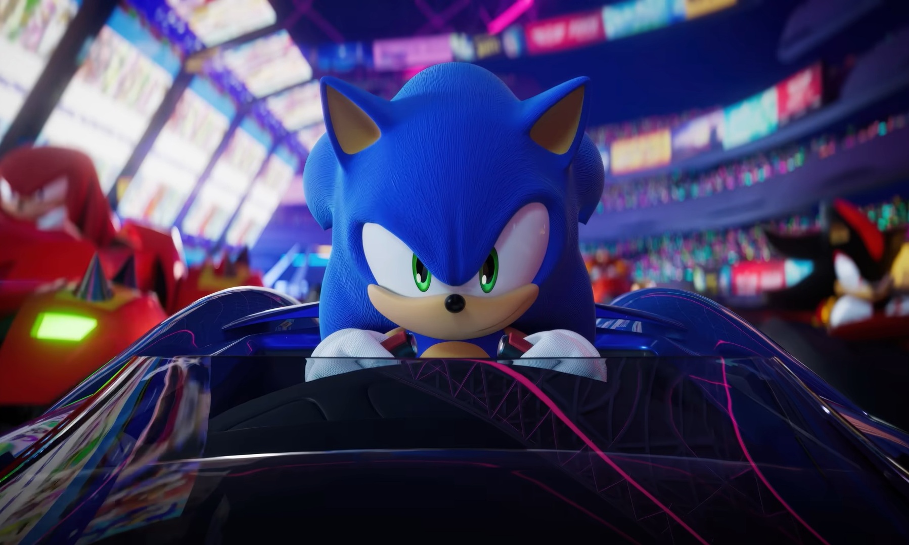 Sonic Hits the Track: Racing in Style!