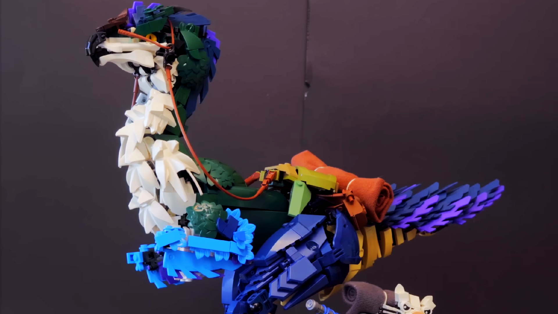 LEGO Fans Dream Up Monster Hunter Mashup