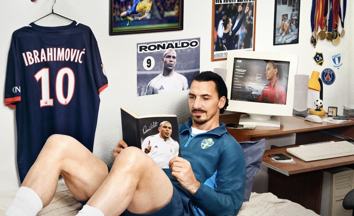 Zlatan Scores EA Sports FC 26 Cover Spot