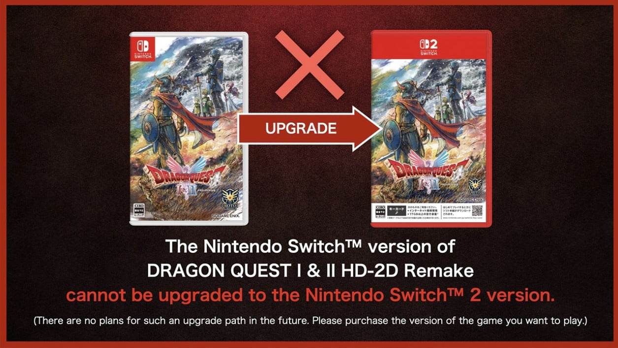 No Save Transfers for Dragon Quest HD-2D Remake