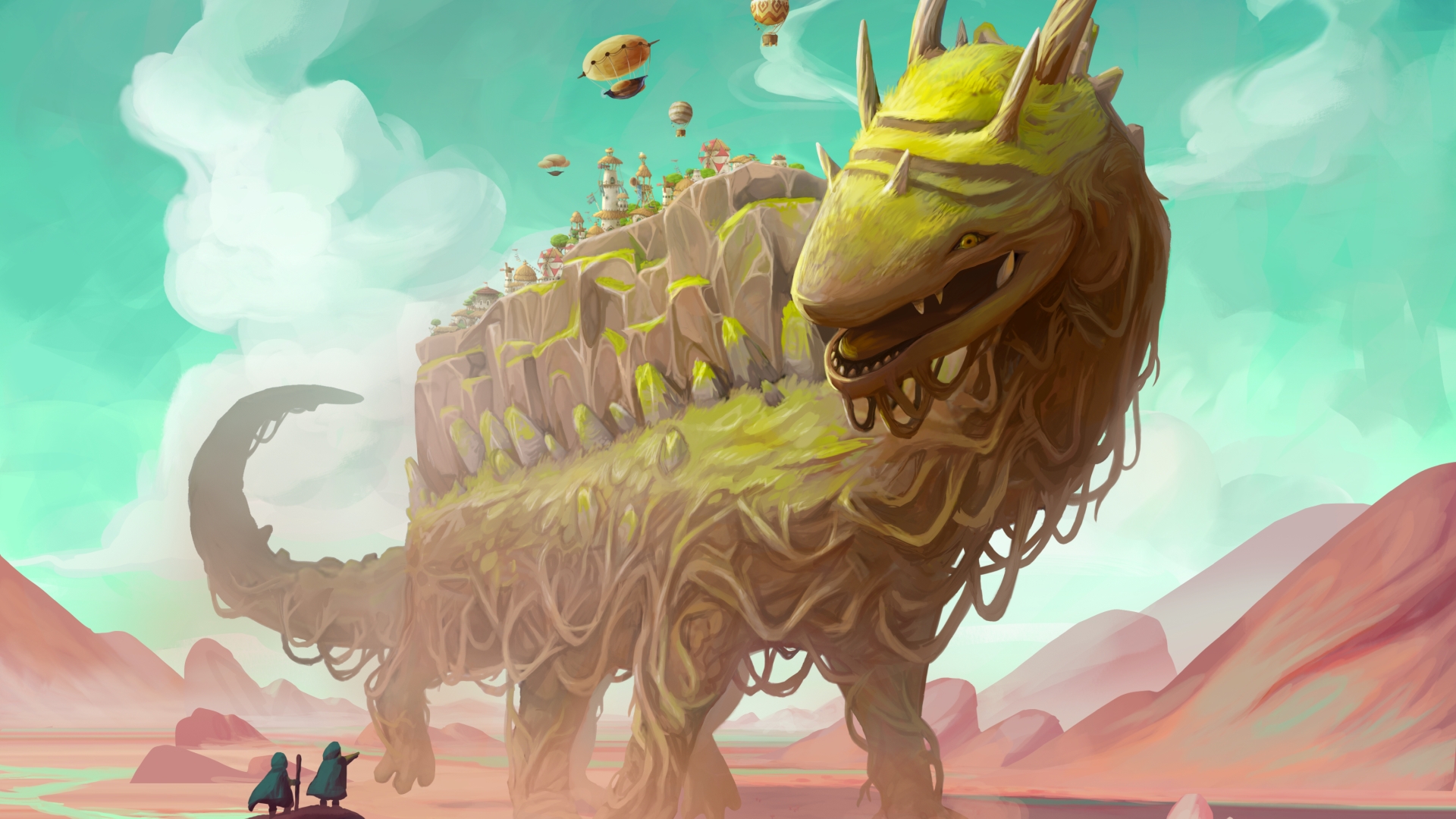 Build a Village on a Giant! The Wandering Village Out Now