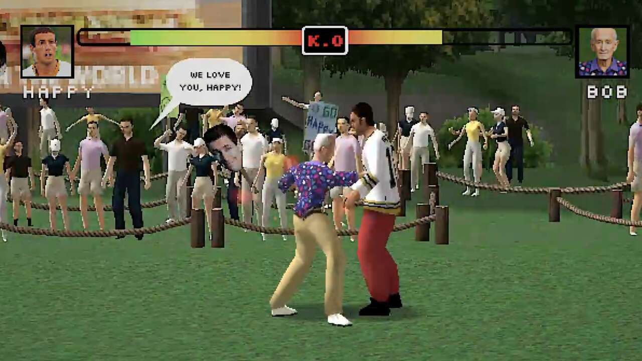 Happy Gilmore 2 Sparks Free Retro Golf Game on Netflix
