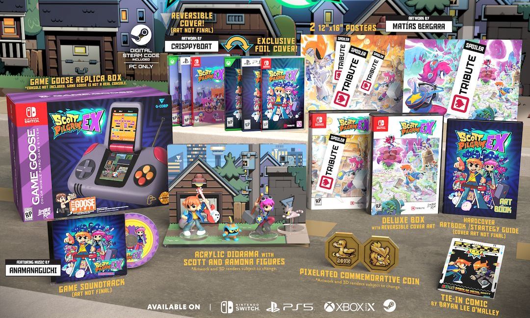 Scott Pilgrim EX Goes Physical with Cool Editions!