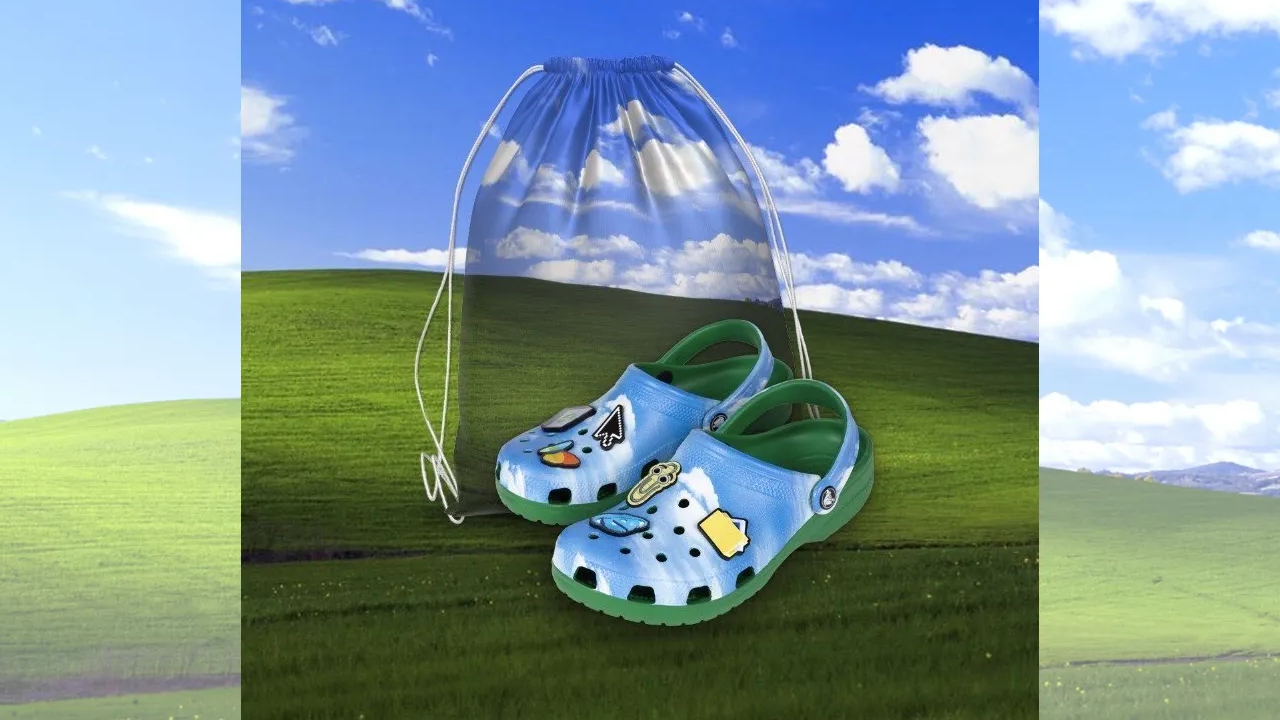 Nostalgia Alert: Windows XP Crocs Are Here!