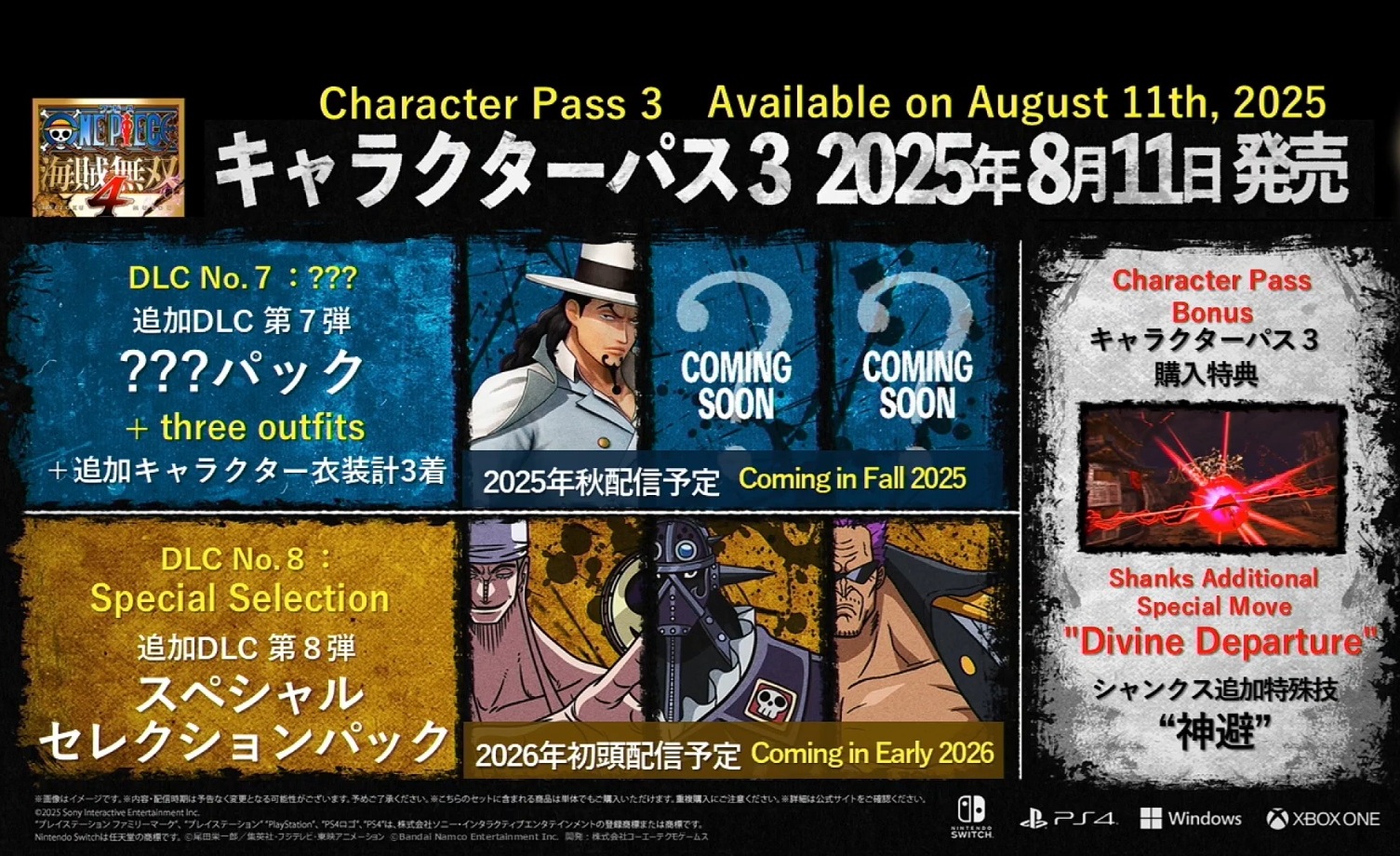 Lucci Joins the Crew: New DLC for One Piece Warriors!