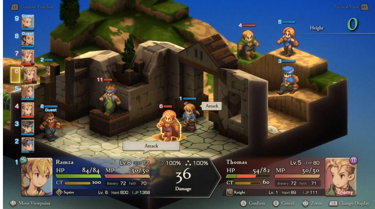Final Fantasy Tactics Reimagined Drops September 30