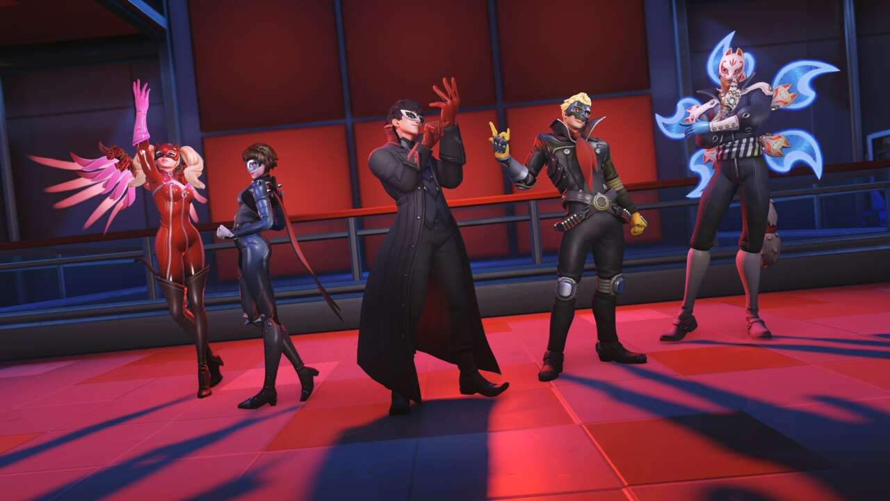 Overwatch 2 Teams Up with Persona 5 for Epic Skins