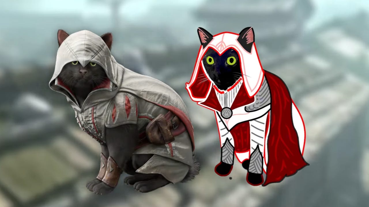 Ubisoft Brings Olive the Cat to Assassin's Creed