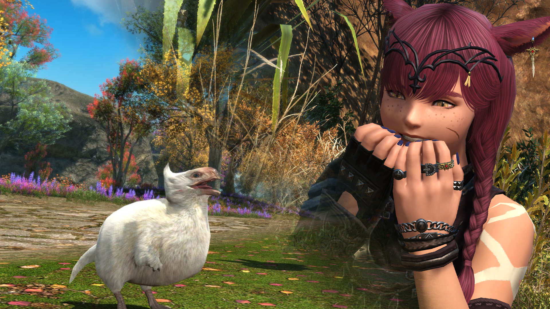 FF14 Gets Adorable Baby Seikret in Monster Hunter Crossover