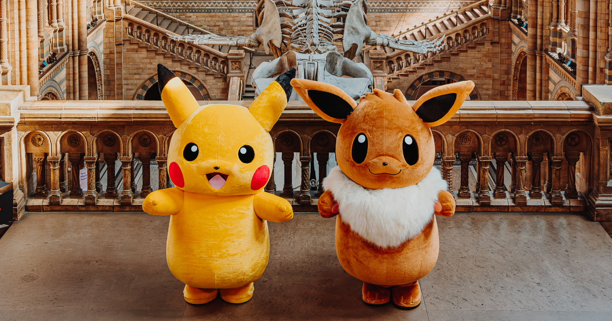 Pokémon Pop-Up Shop Hits London's Natural History Museum