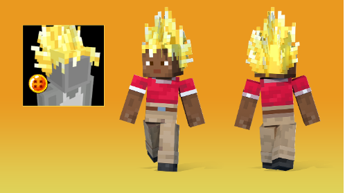 Minecraft Meets Dragon Ball Z for Character Fun