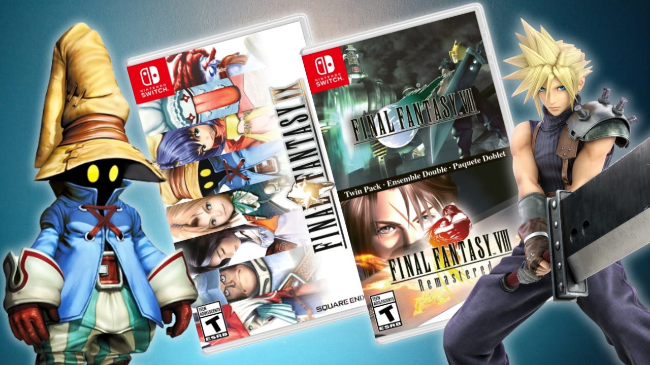 Final Fantasy Classics Hit Switch with Physical Editions!