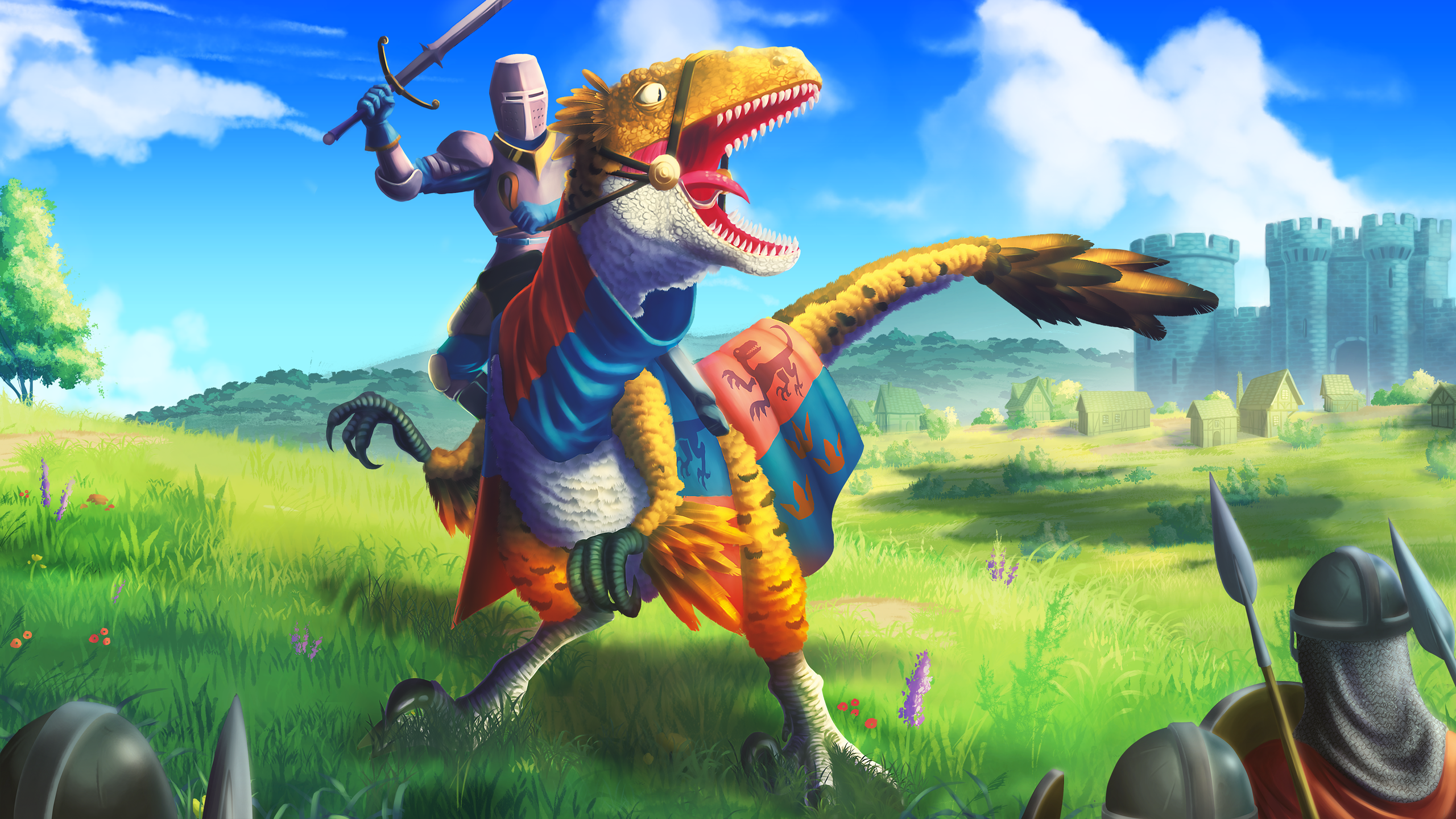 Dinosaurs and Knights Collide in Dinolords Alpha!