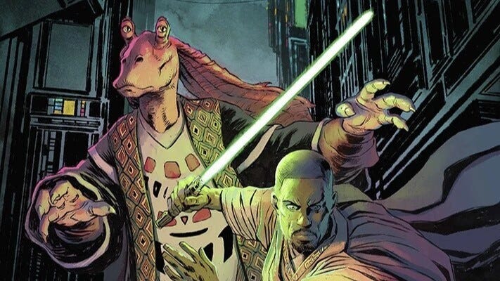 Jar Jar Binks Finds His Place in the Rebellion