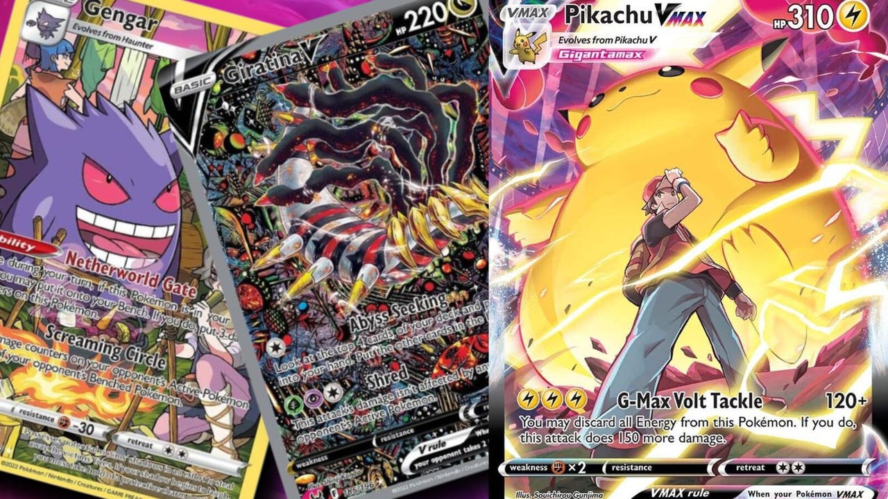 Pokémon Card Prices Shift: Gengar & Pikachu Drop, Giratina Rises