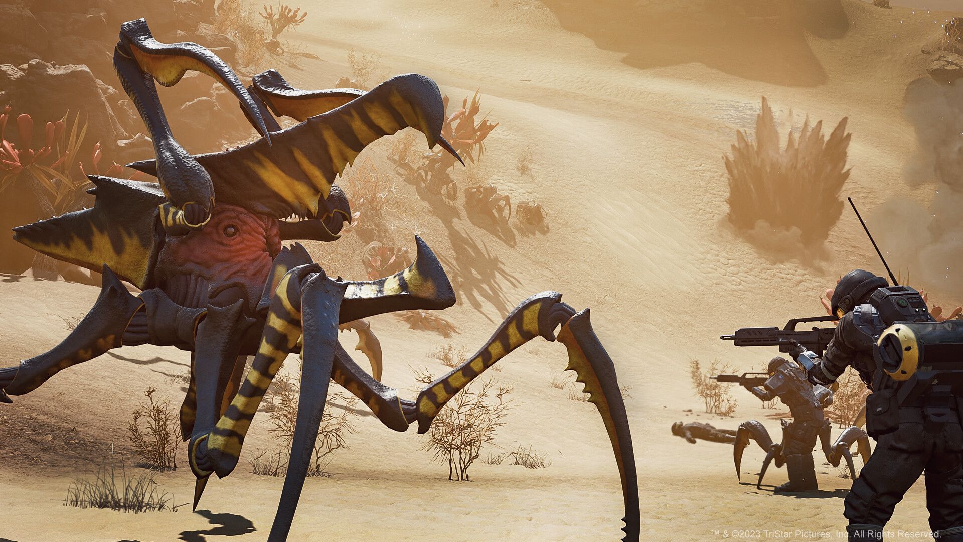Starship Troopers Update Adds Progression and Airstrikes