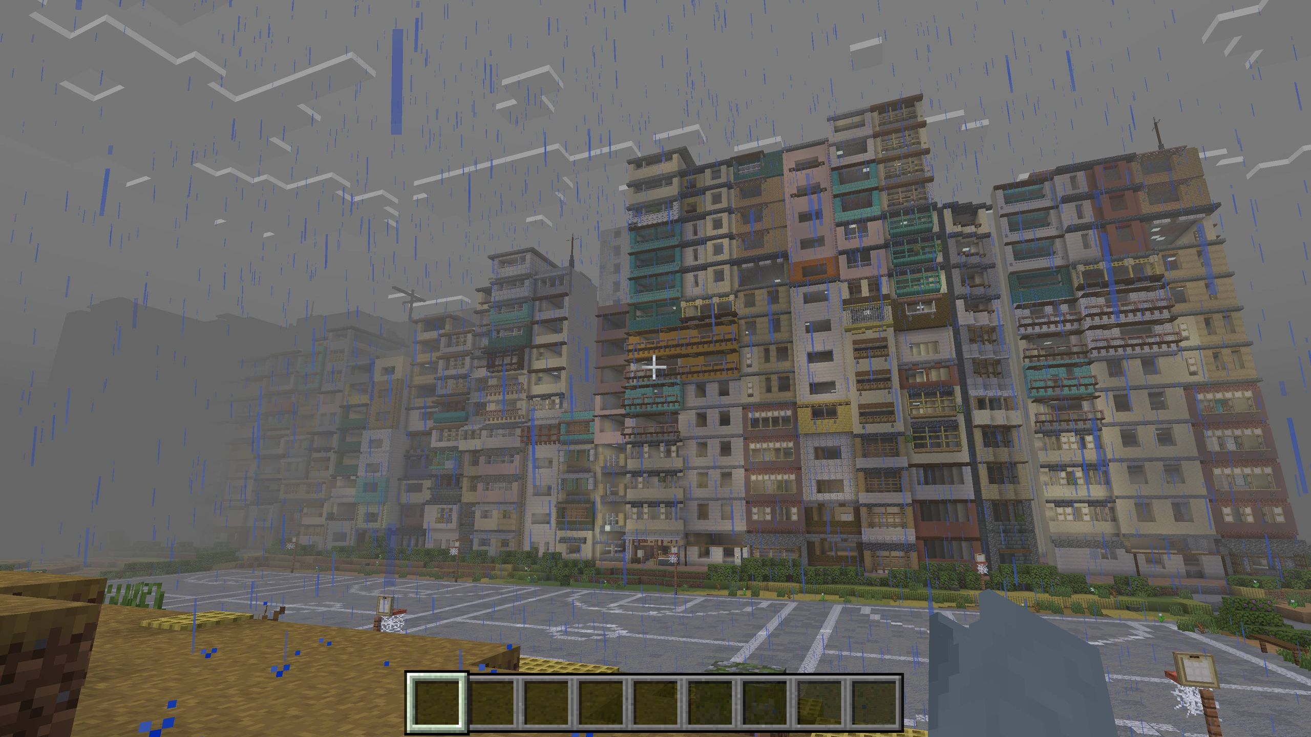 Kowloon Walled City Recreated in Minecraft