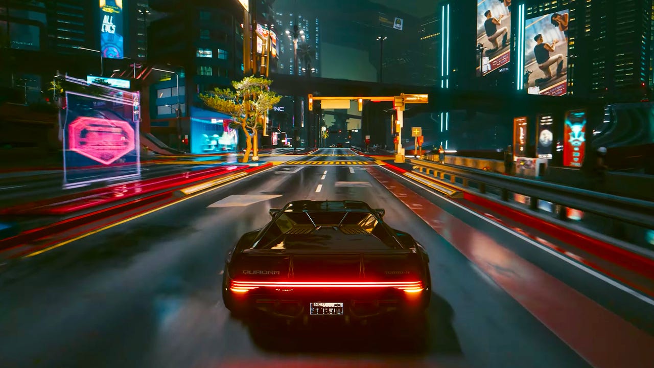 Cyberpunk 2077 Police Chases Get Pac-Man Twist
