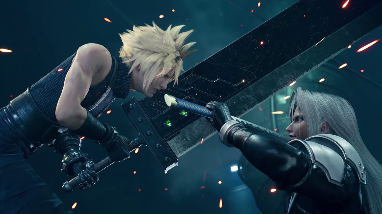 Buster Sword Remains Unchanged in FF7 Rebirth