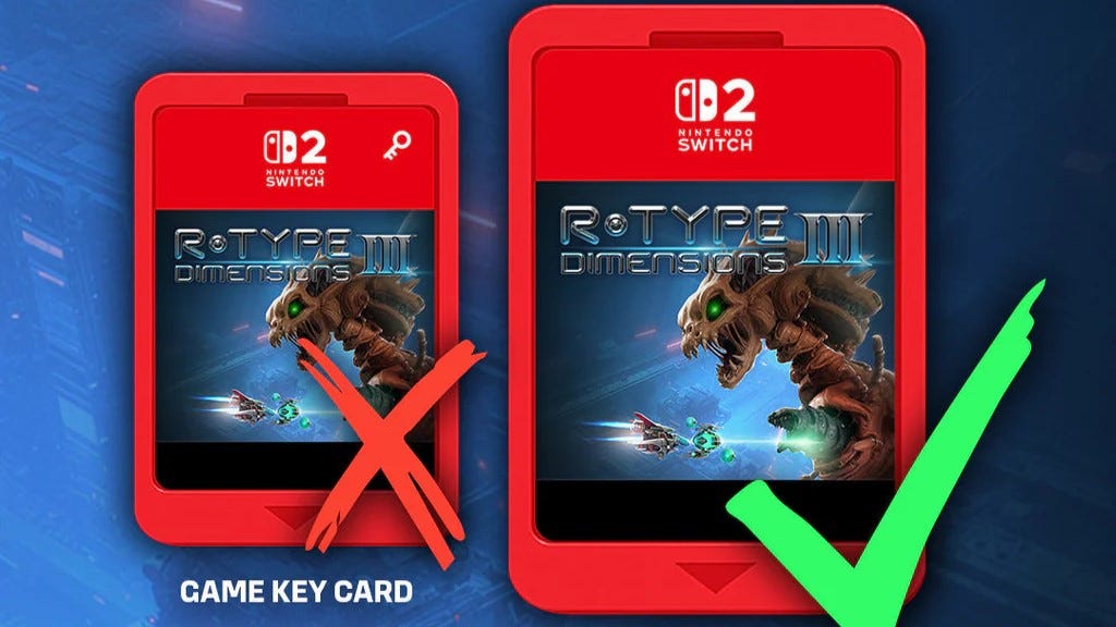 Mixed Reactions to Switch 2 Cartridge Options