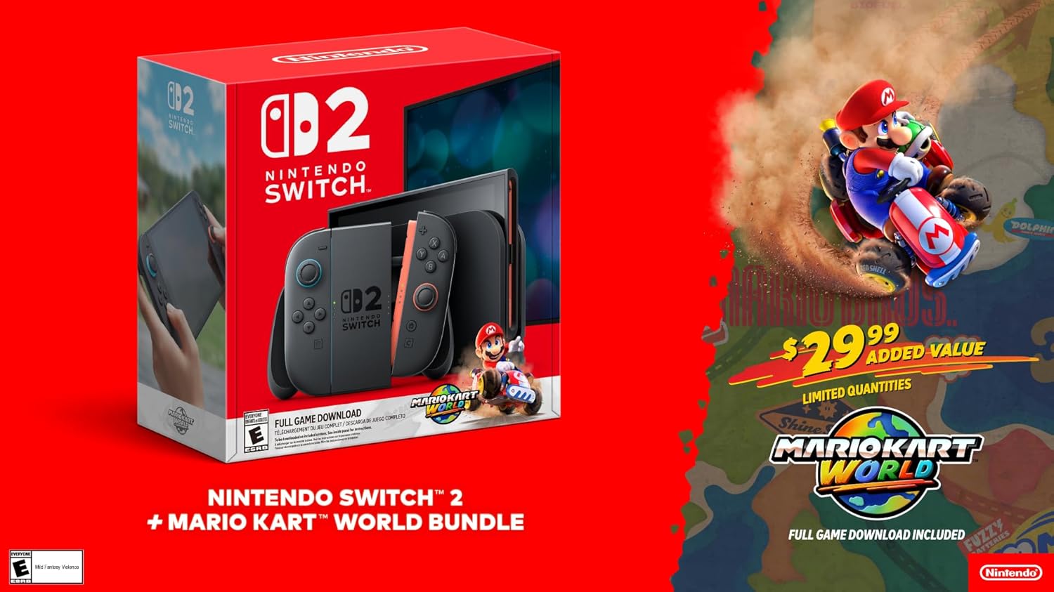 Mario Kart Bundle for Switch 2 Ends in U.S.