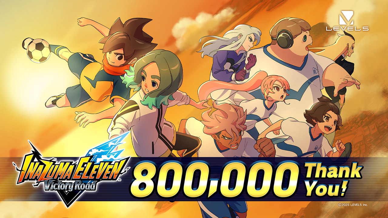 Inazuma Eleven: Victory Road Tops 800K Sales