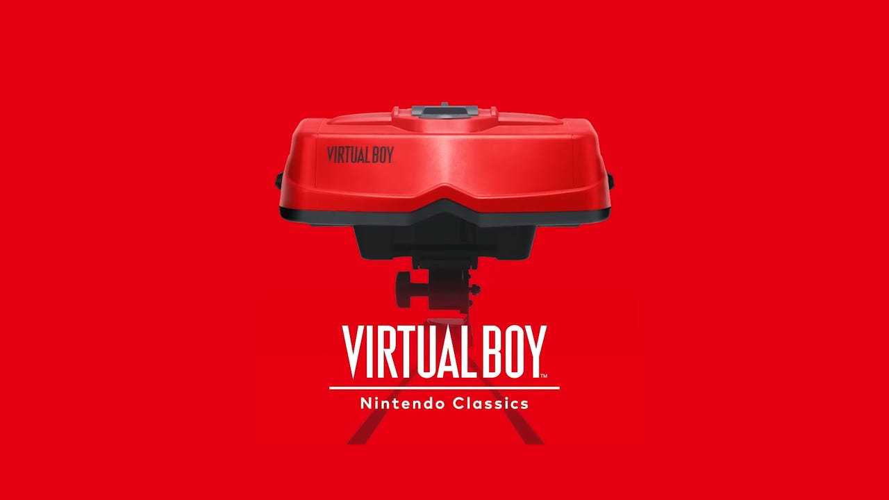 Virtual Boy Games Coming to Switch Online