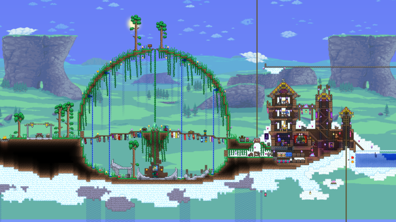 Terraria 1.4.5 Update Introduces Skyblock Mode