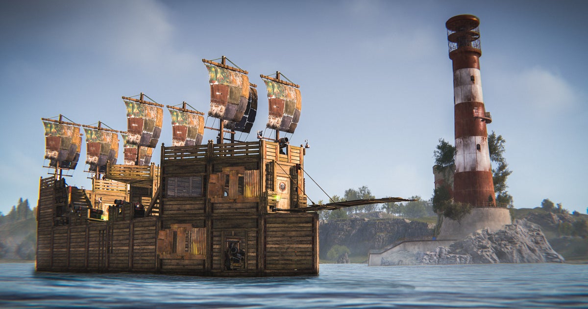 Rust's Naval Update: Build Your Own Ships!