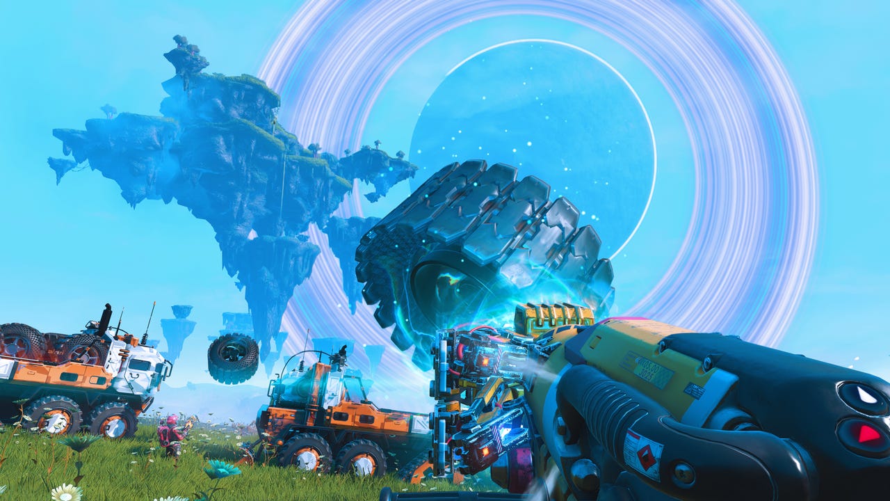 No Man's Sky Adds Gravity Gun in New Update