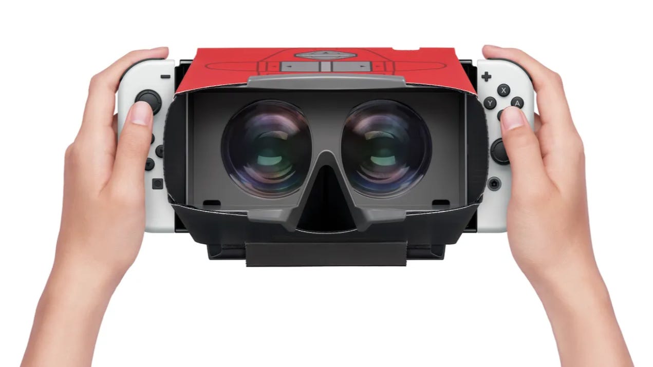 Nintendo Brings Back Virtual Boy for Switch