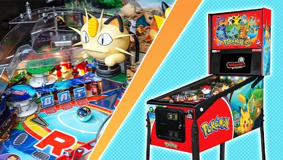 New Pokémon Pinball Machine Launches