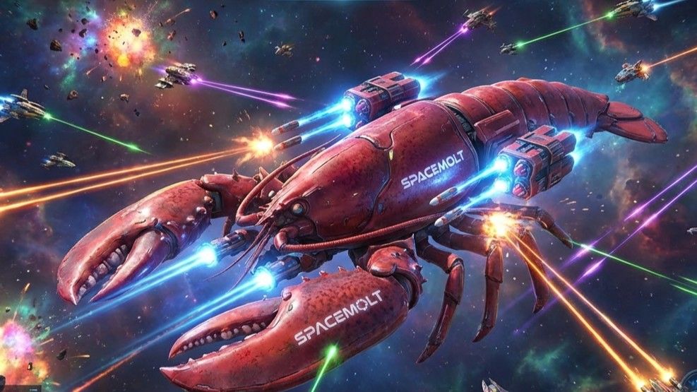 Moltbook Unveils AI-Only MMO: SpaceMolt
