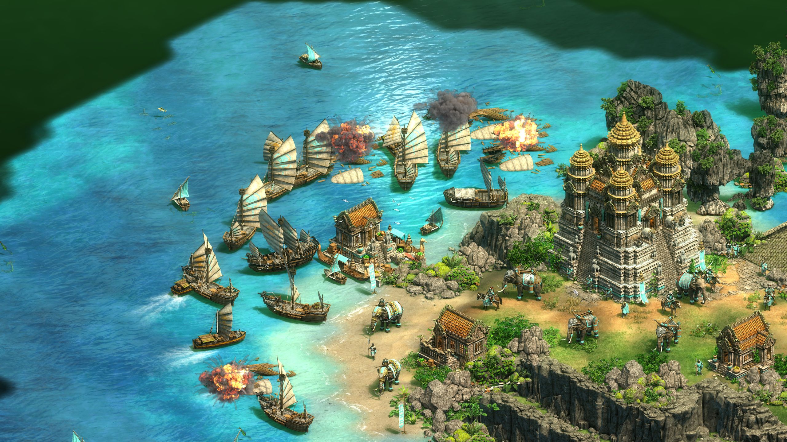 Age of Empires II Update Adds Naval Features
