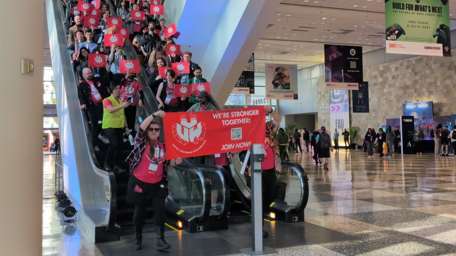 Game Workers Push for Rights at GDC