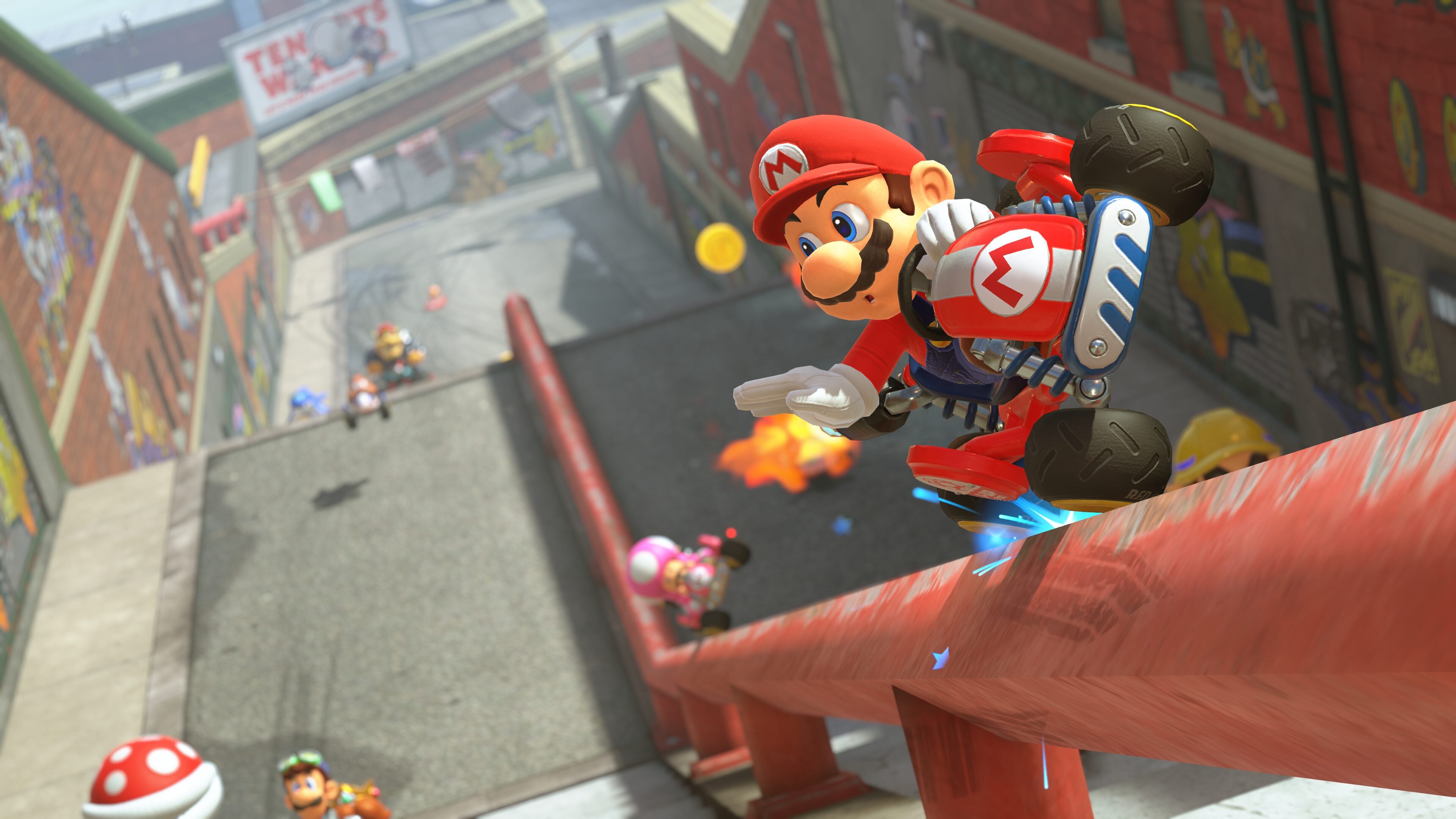 Bob-omb Blast Returns to Mario Kart World