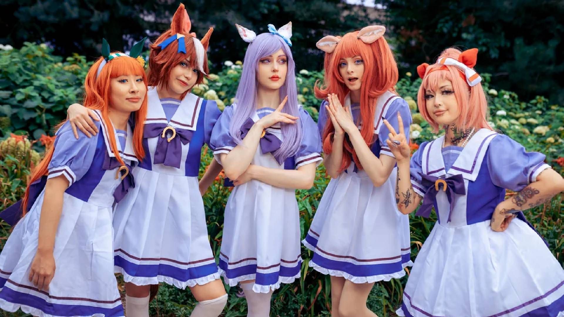 Cosplayers Bring Umamusume Racing to Life